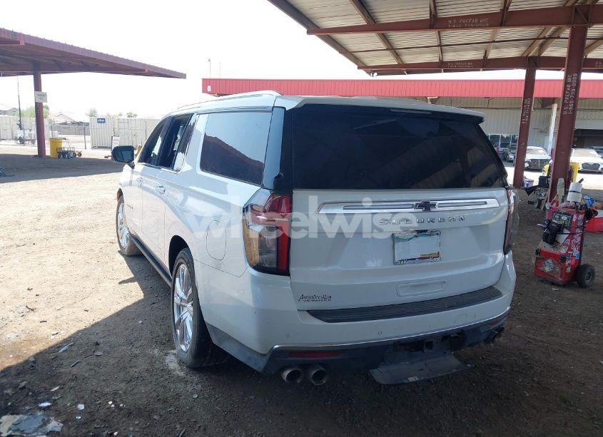 Photo 3 of 2021 Chevrolet Suburban 2WD HIGH COUNTRY (VIN 1GNSCGKL3MR190496)