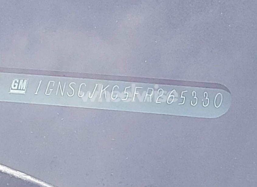 Photo 9 of 2015 Chevrolet Suburban 1500 LT (VIN 1GNSCJKC5FR265330)