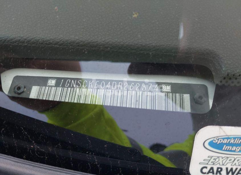 Photo 9 of 2013 Chevrolet Suburban 1500 LTZ (VIN 1GNSCKE04DR262374)