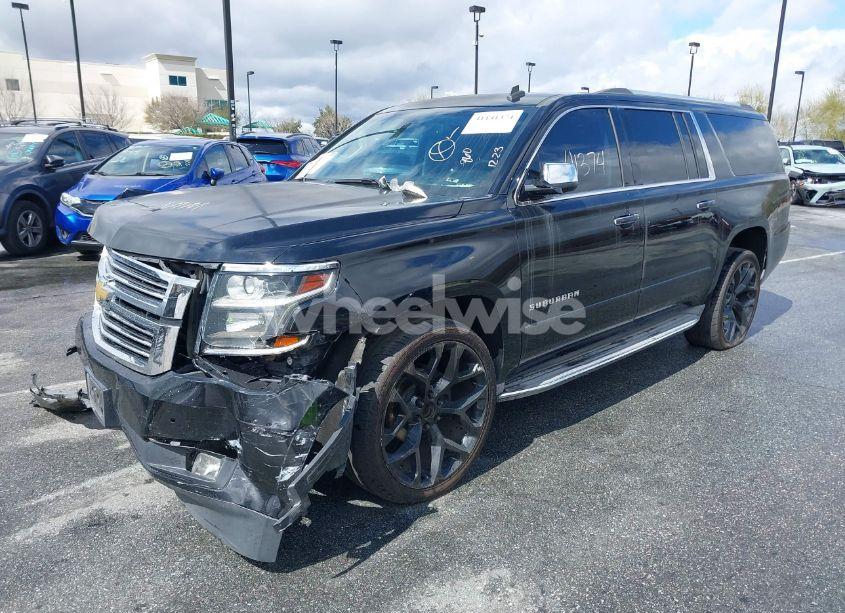 Photo 2 of 2015 Chevrolet Suburban 1500 LTZ (VIN 1GNSCKKC0FR228045)