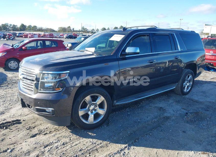 Photo 2 of 2015 Chevrolet Suburban 1500 LTZ (VIN 1GNSCKKC3FR306091)