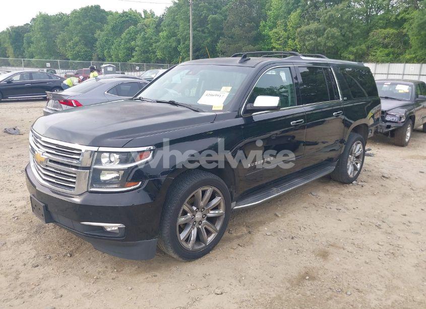 Photo 2 of 2015 Chevrolet Suburban 1500 LTZ (VIN 1GNSCKKCXFR731873)