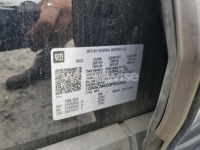 Photo 3 of 2023 CHEVROLET TAHOE C1500 LS (VIN 1GNSCMKD3PR116457)