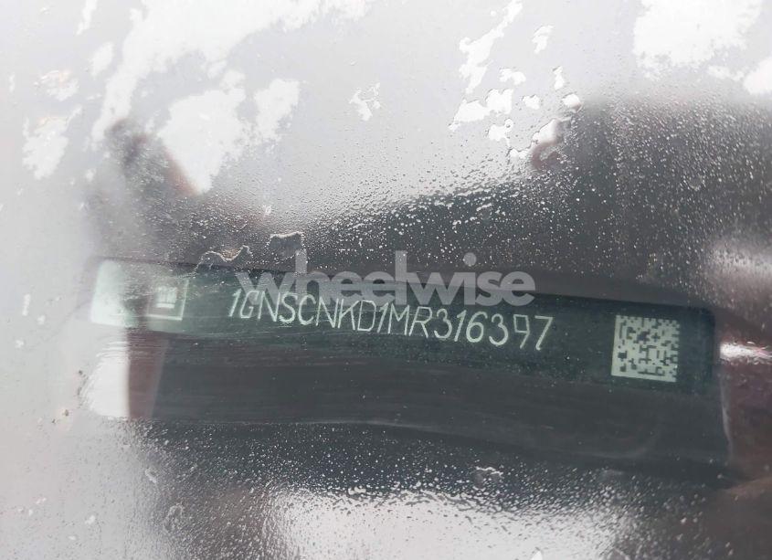 Photo 9 of 2021 Chevrolet Tahoe 2WD LT (VIN 1GNSCNKD1MR316397)