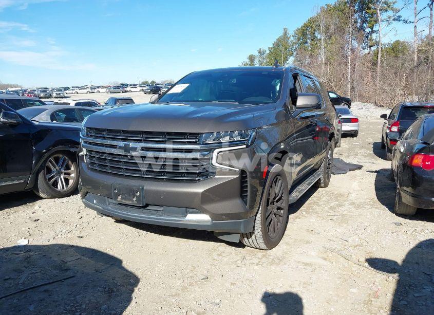 Photo 2 of 2021 Chevrolet Tahoe 2WD LT (VIN 1GNSCNKD6MR101324)