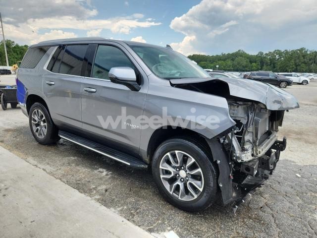 Photo 12 of 2021 CHEVROLET TAHOE C1500 LT (VIN 1GNSCNKDXMR295260)