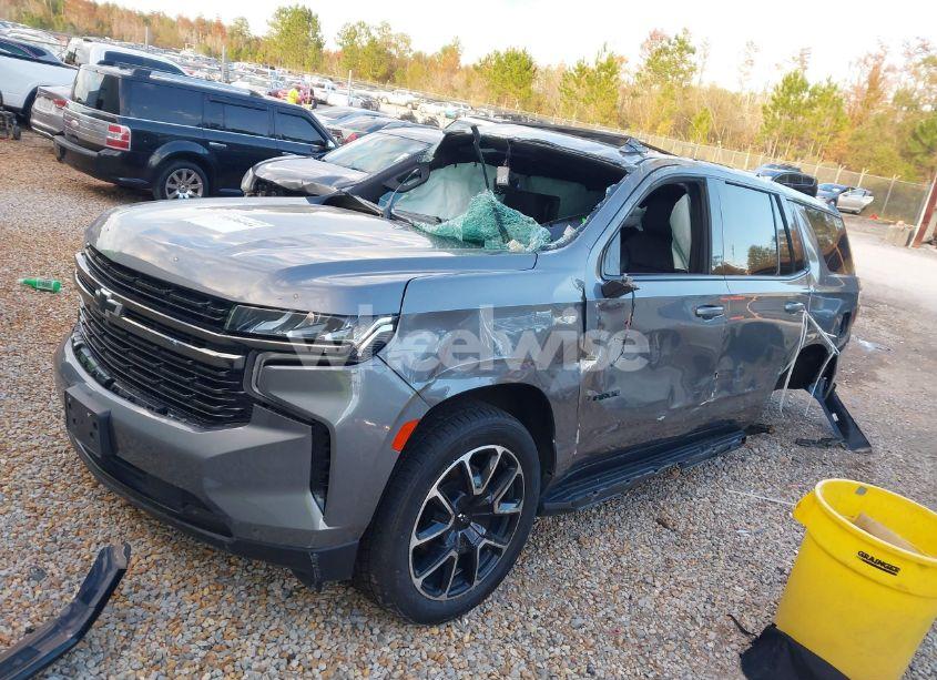 Photo 2 of 2021 Chevrolet Tahoe 2WD RST (VIN 1GNSCRKD0MR233079)