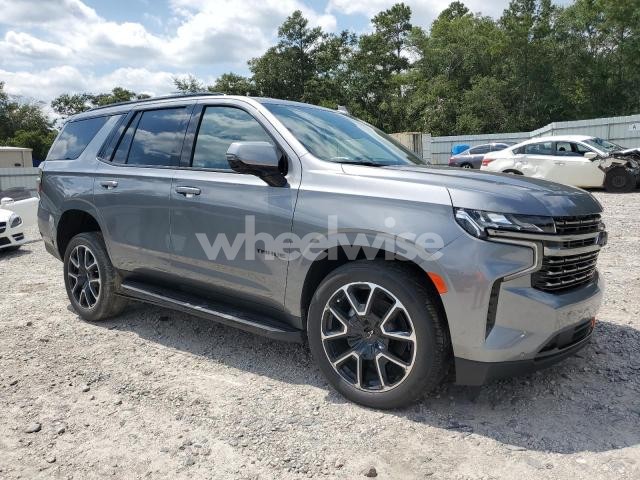 Photo 3 of 2022 CHEVROLET TAHOE C1500 RST (VIN 1GNSCRKD4NR177097)