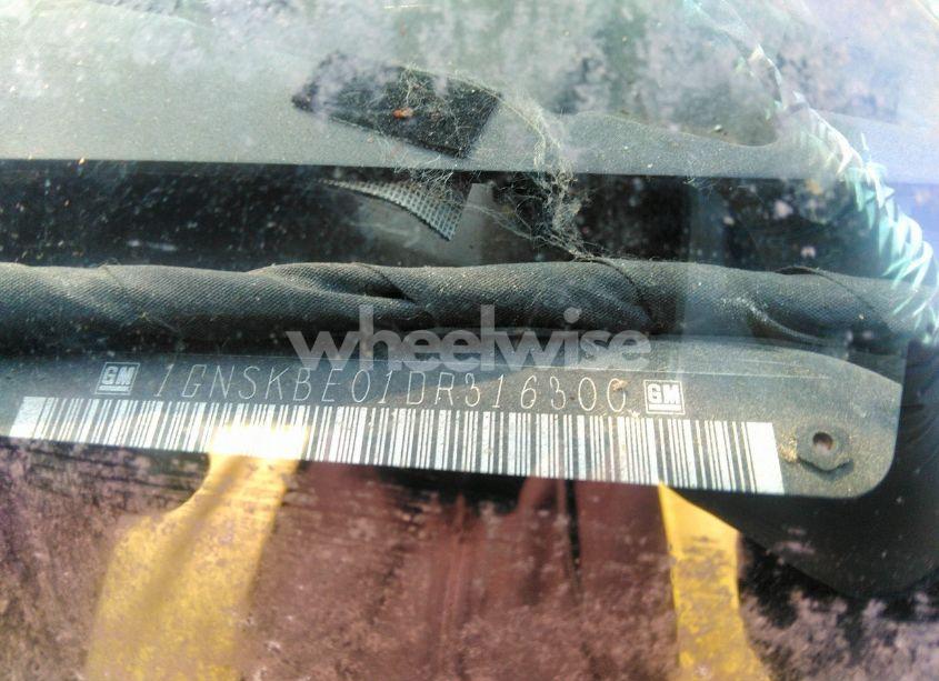 Photo 9 of 2013 Chevrolet Tahoe LT (VIN 1GNSKBE01DR316300)