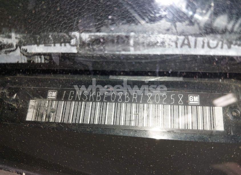 Photo 19 of 2011 Chevrolet Tahoe LT (VIN 1GNSKBE08BR180258)