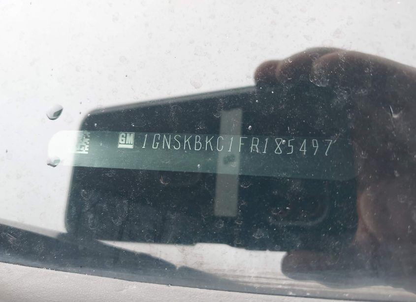 Photo 9 of 2015 Chevrolet Tahoe LT (VIN 1GNSKBKC1FR185497)