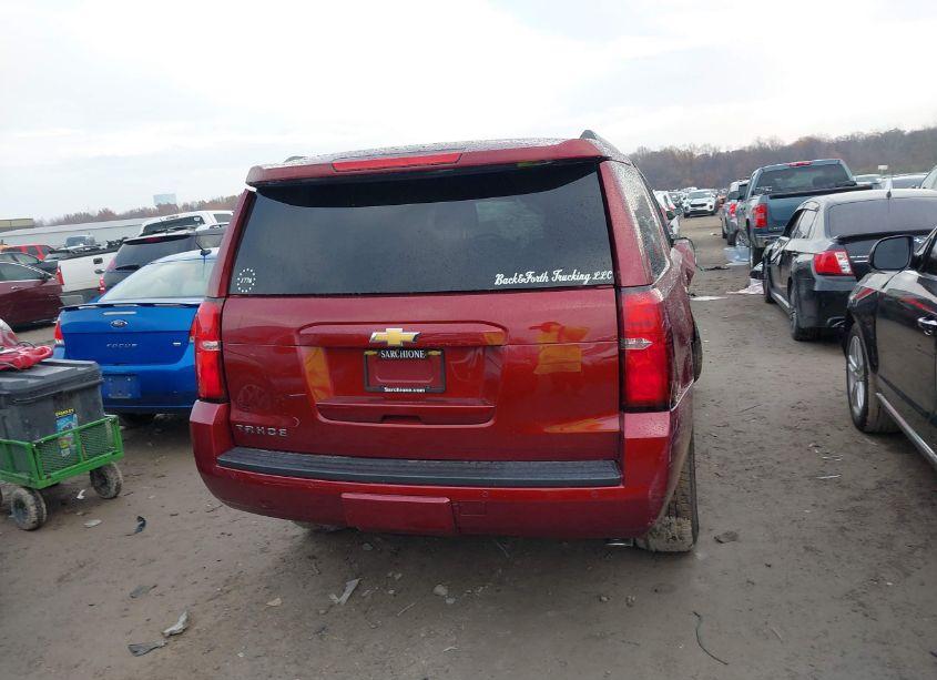 Photo 16 of 2017 Chevrolet Tahoe LT (VIN 1GNSKBKCXHR161704)