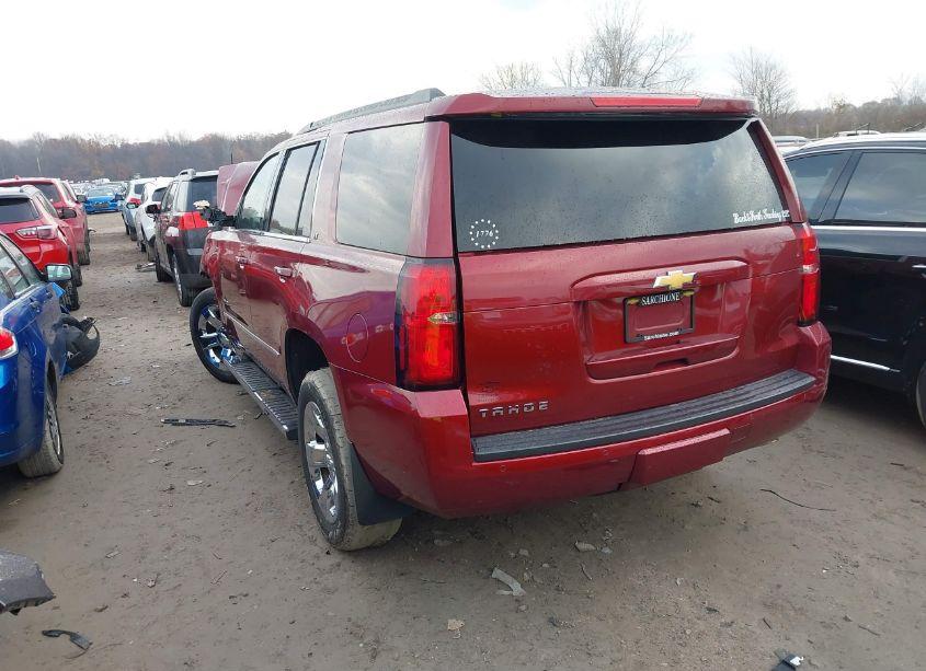 Photo 3 of 2017 Chevrolet Tahoe LT (VIN 1GNSKBKCXHR161704)