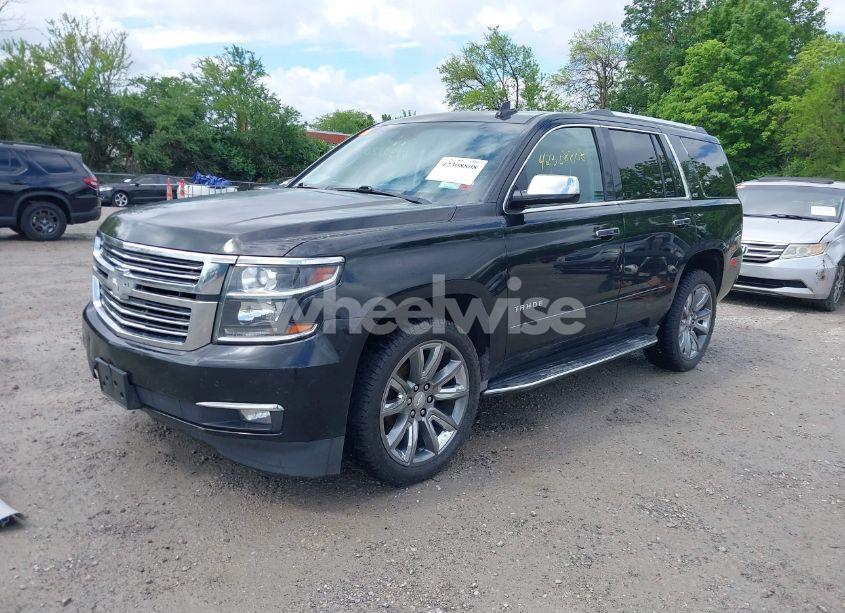 Photo 2 of 2015 Chevrolet Tahoe LTZ (VIN 1GNSKCKC4FR739217)