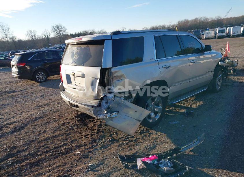 Photo 4 of 2015 Chevrolet Tahoe LTZ (VIN 1GNSKCKC9FR110617)