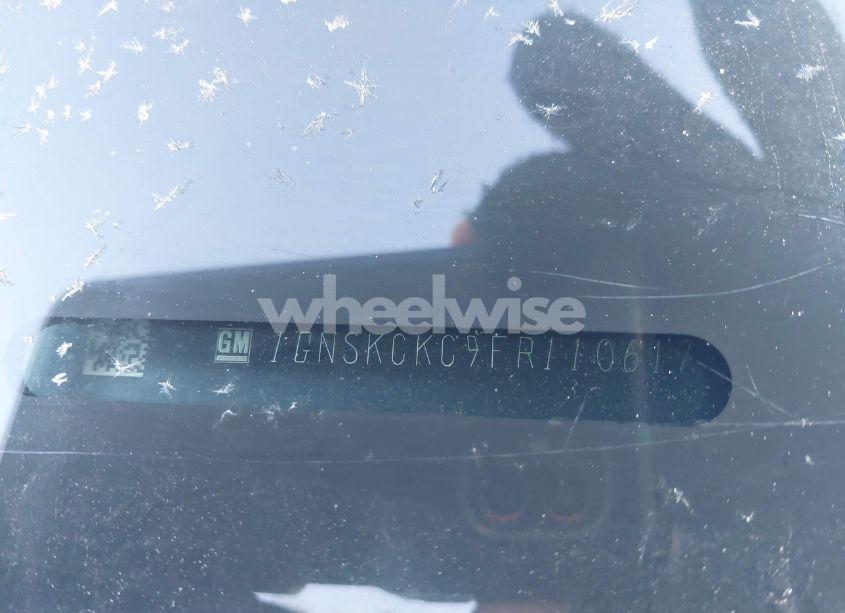 Photo 9 of 2015 Chevrolet Tahoe LTZ (VIN 1GNSKCKC9FR110617)