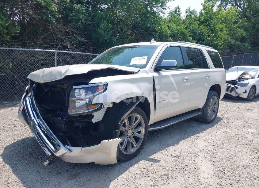 Photo 2 of 2015 Chevrolet Tahoe LTZ (VIN 1GNSKCKCXFR717576)