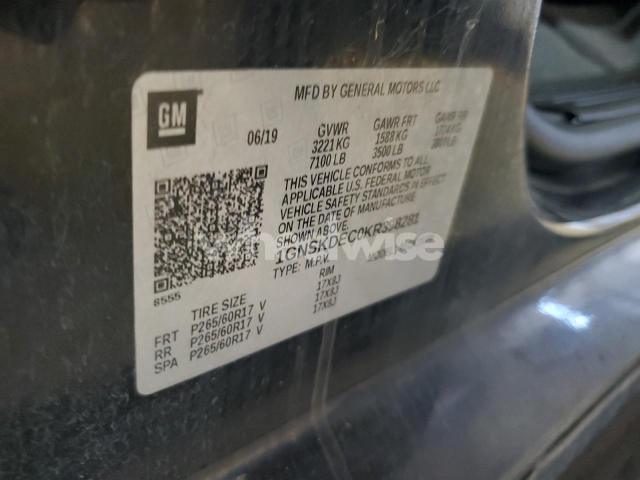 Photo 10 of 2019 CHEVROLET TAHOE POLICE (VIN 1GNSKDEC0KR398281)