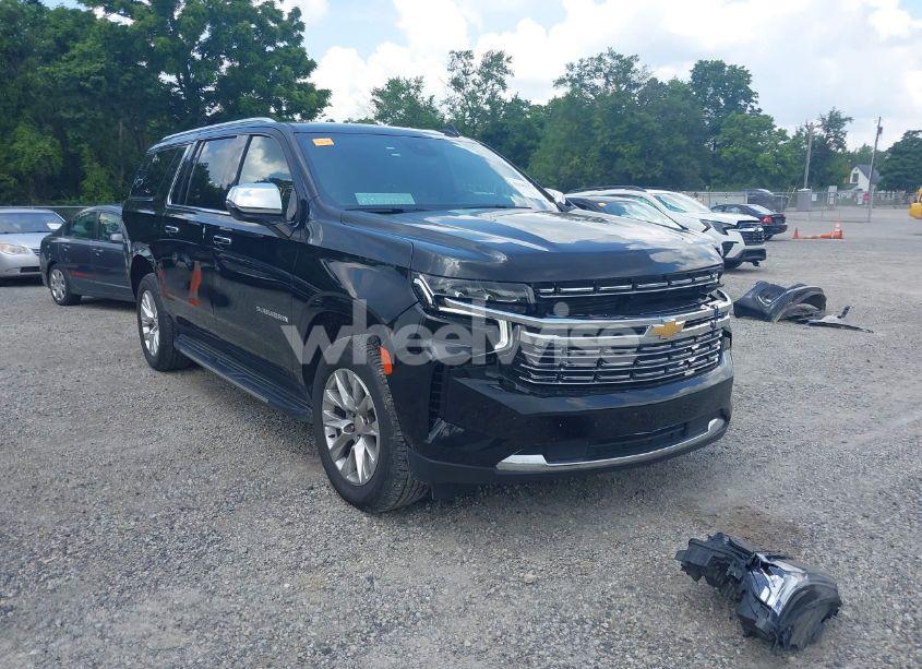 2023 Chevrolet Suburban 4WD PREMIER (VIN 1GNSKFKDXPR385697) main photo