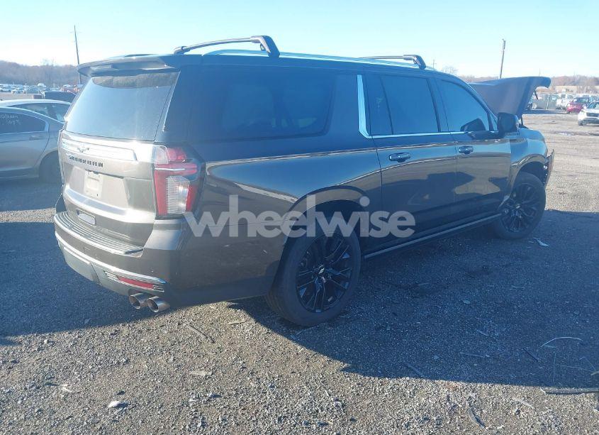 Photo 4 of 2021 Chevrolet Suburban 4WD HIGH COUNTRY (VIN 1GNSKGKL0MR188370)