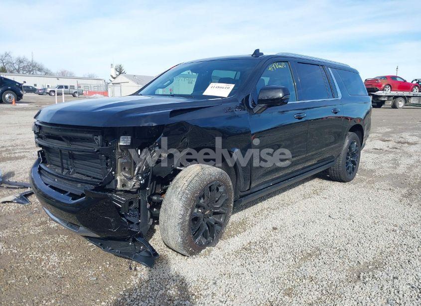 Photo 2 of 2024 Chevrolet Suburban 4WD HIGH COUNTRY (VIN 1GNSKGKL3RR235642)