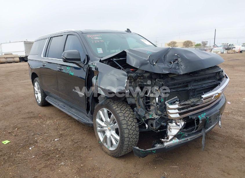 2022 Chevrolet Suburban 4WD HIGH COUNTRY (VIN 1GNSKGKL5NR200434) main photo