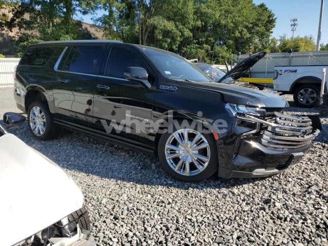 Photo 9 of 2021 CHEVROLET SUBURBAN K1500 HIGH COUNTRY N/A (VIN 1GNSKGKL8MR314815)