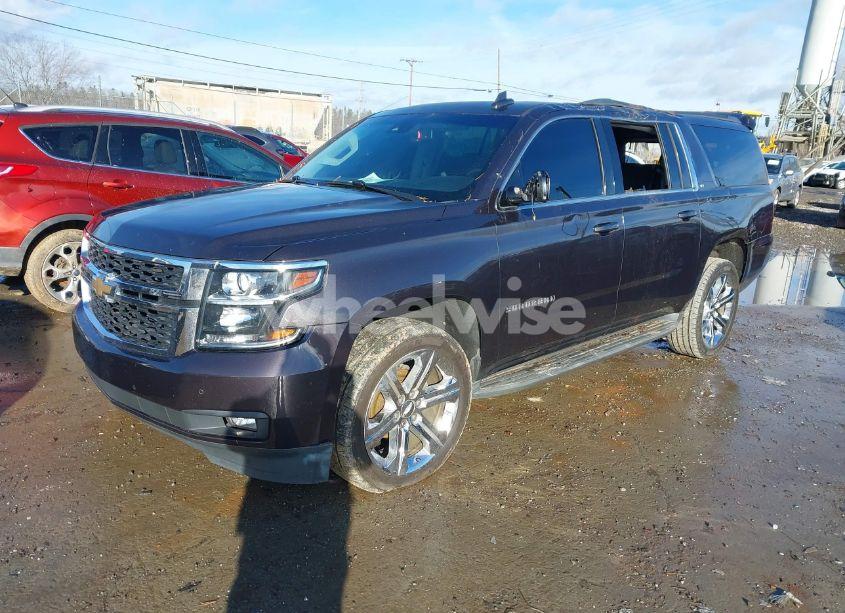 Photo 2 of 2016 Chevrolet Suburban LT (VIN 1GNSKHKC0GR177430)