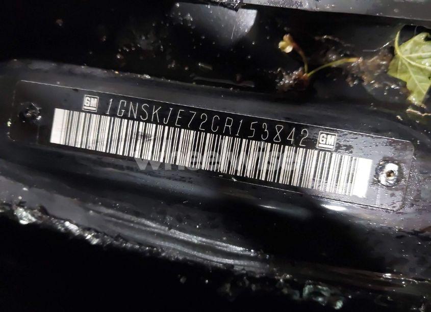 Photo 9 of 2012 Chevrolet Suburban 1500 LT (VIN 1GNSKJE72CR153842)