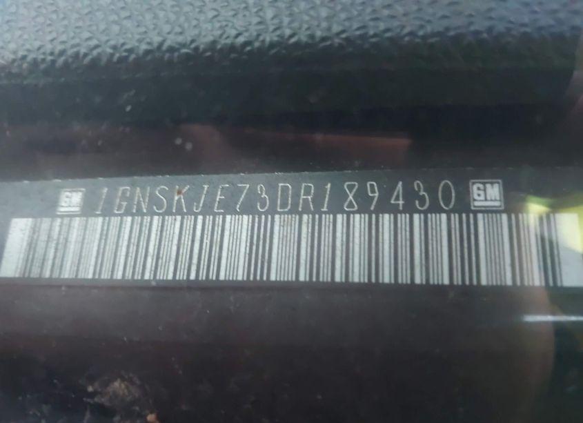 Photo 9 of 2013 Chevrolet Suburban 1500 LT (VIN 1GNSKJE73DR189430)