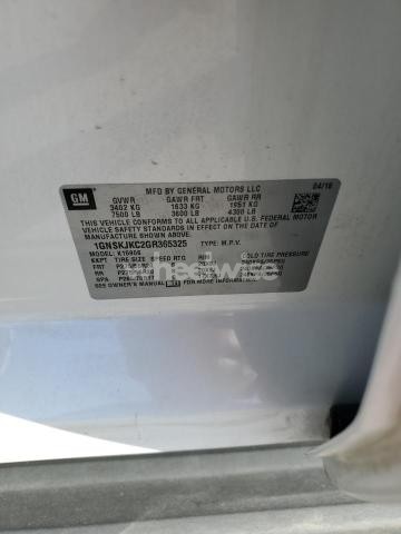 Photo 2 of 2016 CHEVROLET SUBURBAN K1500 LTZ N/A (VIN 1GNSKJKC2GR365325)