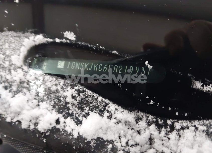 Photo 9 of 2015 Chevrolet Suburban 1500 LT (VIN 1GNSKJKC6FR219931)