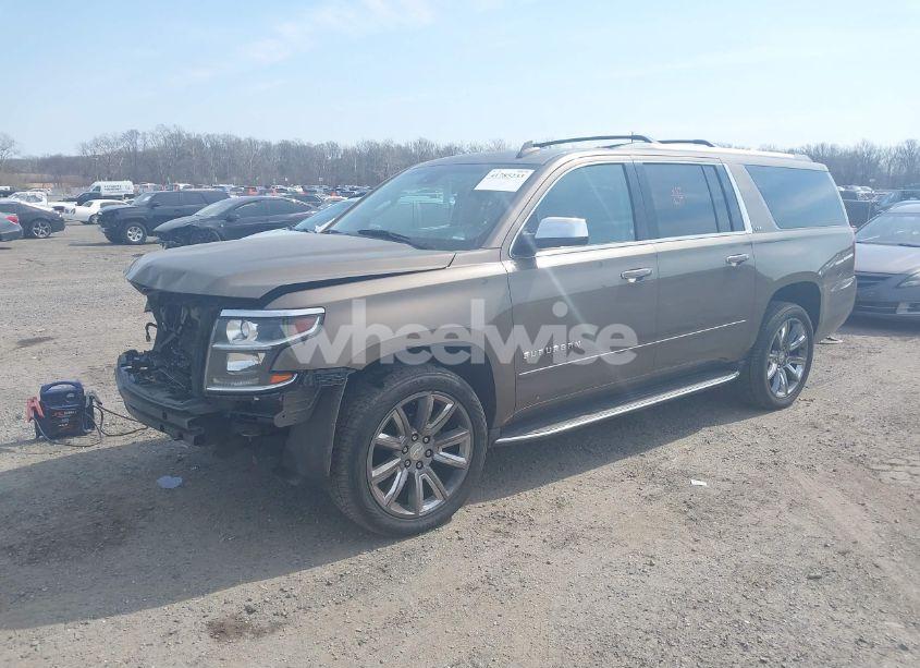 Photo 2 of 2016 Chevrolet Suburban LTZ (VIN 1GNSKJKC9GR255307)