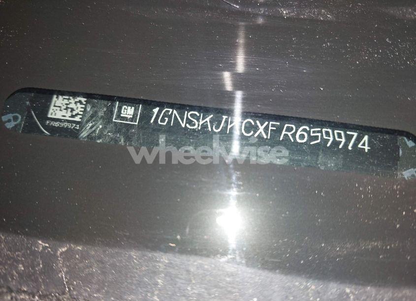 Photo 9 of 2015 Chevrolet Suburban 1500 LT (VIN 1GNSKJKCXFR659974)