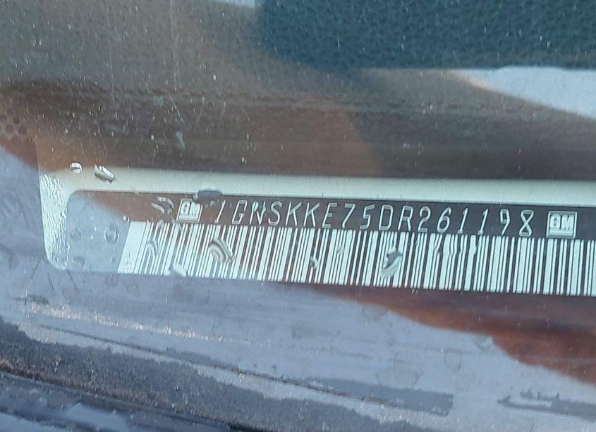 Photo 9 of 2013 Chevrolet Suburban 1500 LTZ (VIN 1GNSKKE75DR261198)