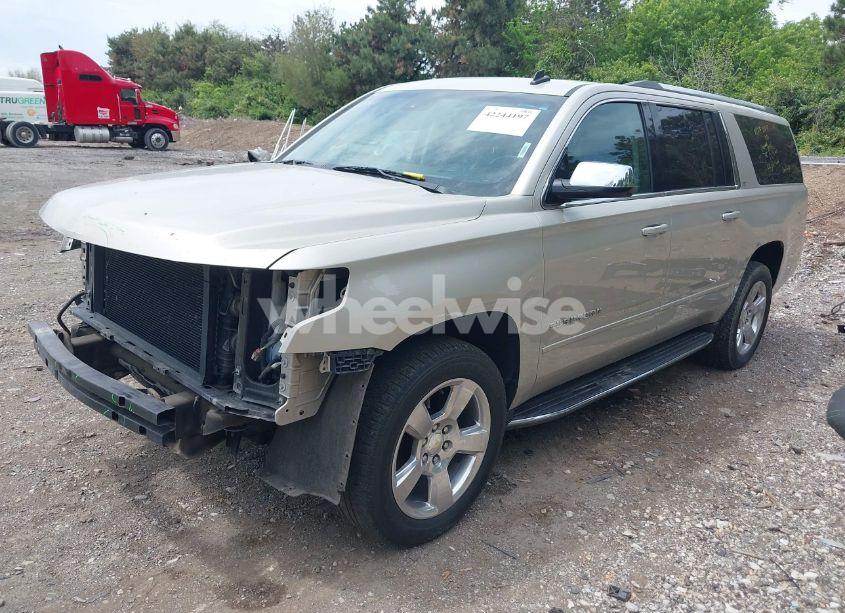 Photo 2 of 2015 Chevrolet Suburban 1500 LTZ (VIN 1GNSKKKC0FR262005)