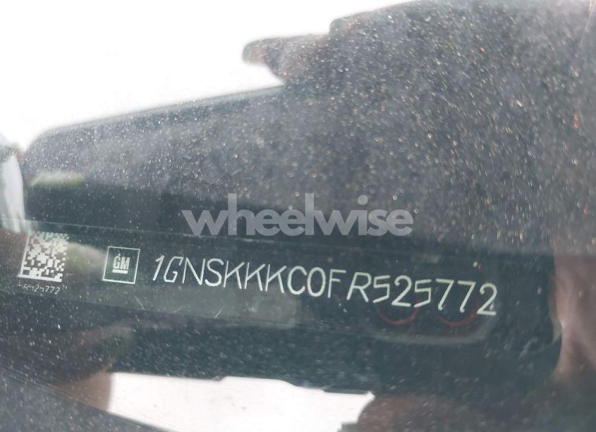 Photo 9 of 2015 Chevrolet Suburban 1500 LTZ (VIN 1GNSKKKC0FR525772)