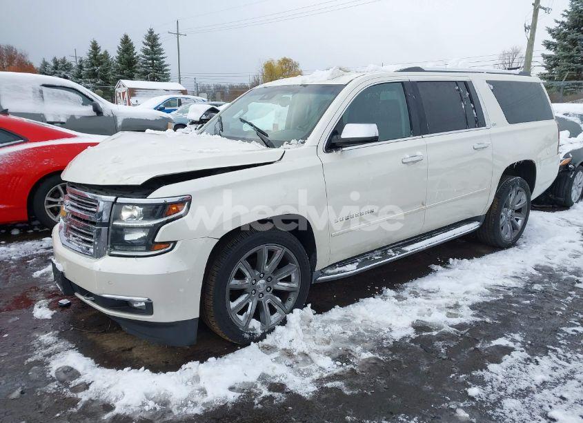 Photo 2 of 2015 Chevrolet Suburban 1500 LTZ (VIN 1GNSKKKC0FR659598)