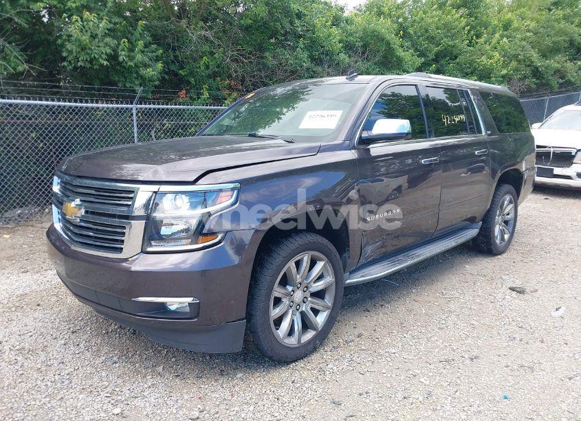 Photo 2 of 2015 Chevrolet Suburban 1500 LTZ (VIN 1GNSKKKC2FR158941)