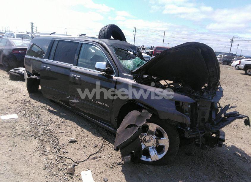 2015 Chevrolet Suburban 1500 LTZ (VIN 1GNSKKKC4FR550853) main photo