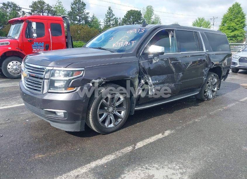 Photo 2 of 2015 Chevrolet Suburban 1500 LTZ (VIN 1GNSKKKC4FR589913)