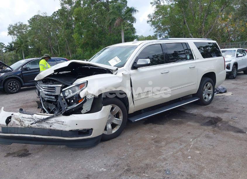 Photo 2 of 2015 Chevrolet Suburban 1500 LTZ (VIN 1GNSKKKC4FR687923)