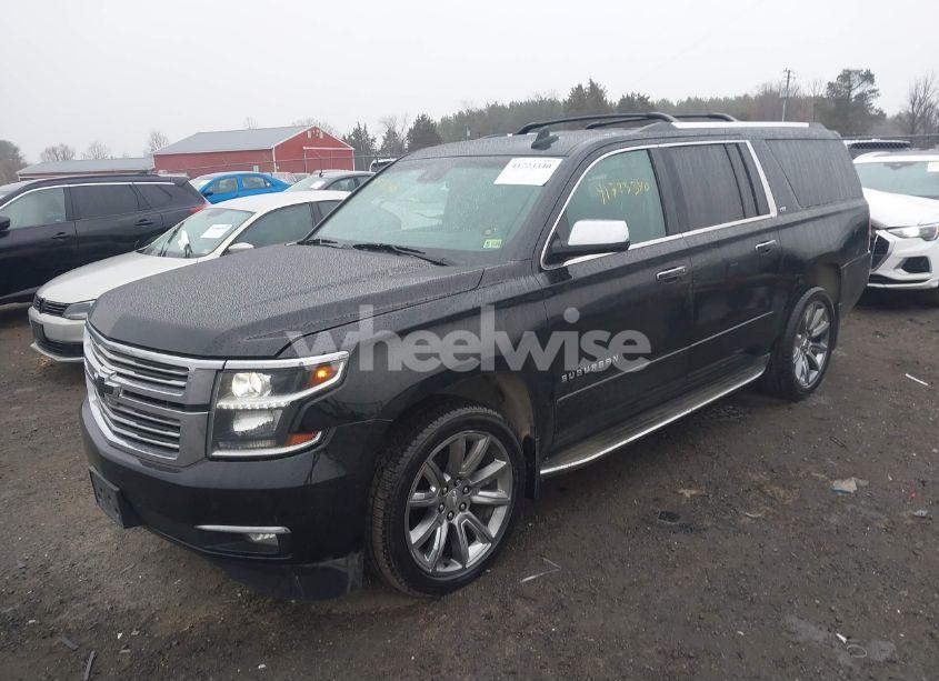 Photo 2 of 2015 Chevrolet Suburban 1500 LTZ (VIN 1GNSKKKC6FR711459)