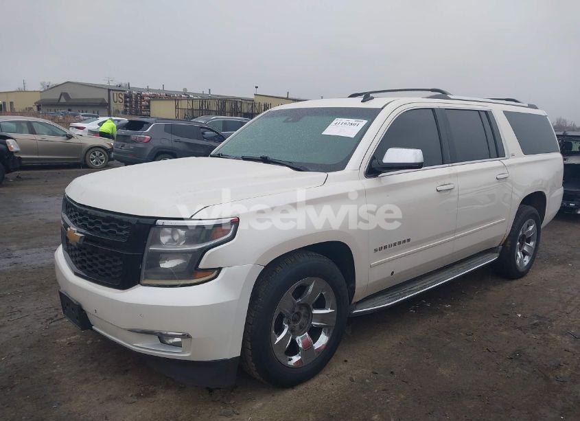 Photo 2 of 2015 Chevrolet Suburban 1500 LTZ (VIN 1GNSKKKCXFR154670)