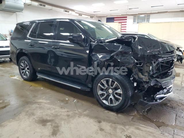 Photo 3 of 2021 CHEVROLET TAHOE K1500 LT (VIN 1GNSKNKD4MR488071)