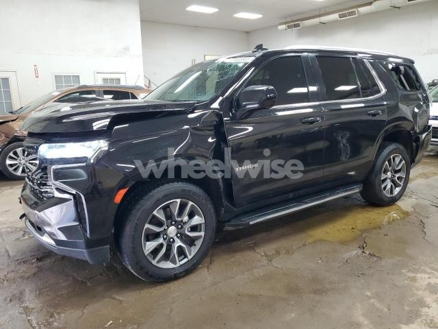 Photo 4 of 2021 CHEVROLET TAHOE K1500 LT (VIN 1GNSKNKD4MR488071)