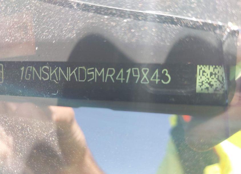 Photo 9 of 2021 Chevrolet Tahoe 4WD LT (VIN 1GNSKNKD5MR419843)