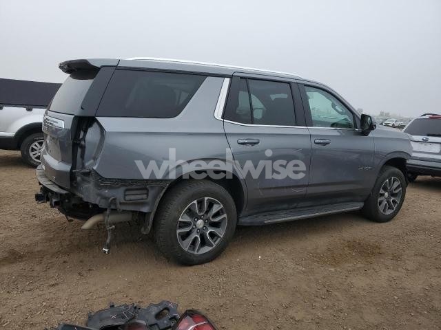 Photo 2 of 2022 CHEVROLET TAHOE K1500 LT (VIN 1GNSKNKD6NR174018)