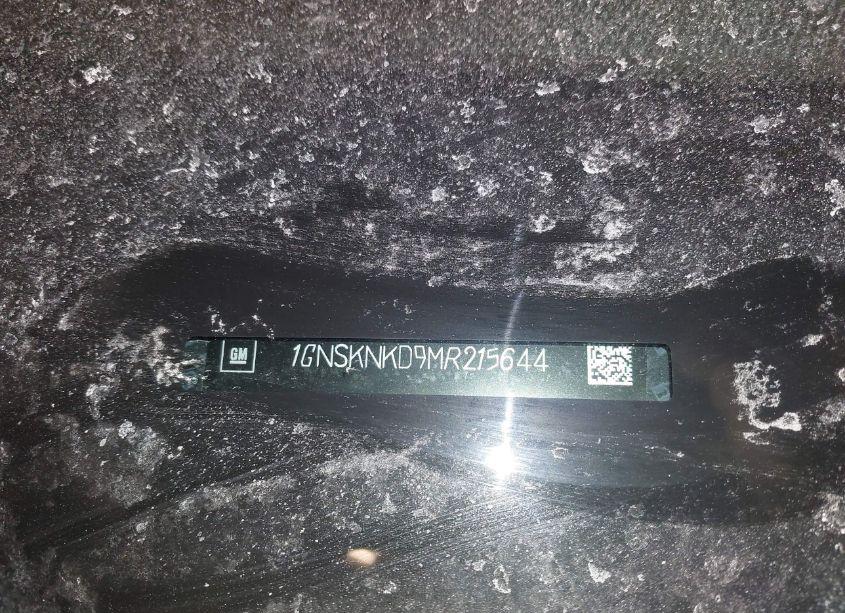 Photo 9 of 2021 Chevrolet Tahoe 4WD LT (VIN 1GNSKNKD9MR215644)