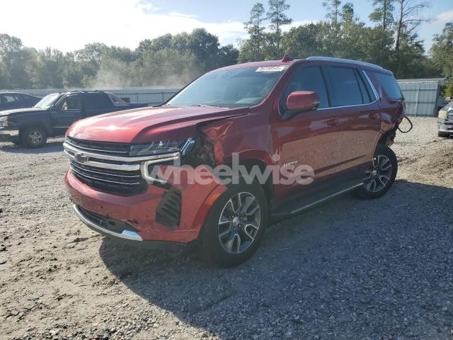 Photo 3 of 2022 CHEVROLET TAHOE K1500 LT (VIN 1GNSKNKDXNR102724)